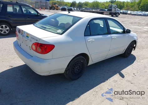 2007 Toyota Corolla Le из США, поврежденный, VIN 2T1BR32E67C851471